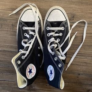 Black High top Converse